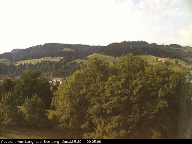 Webcam-Bild: Aussicht vom Dorfberg in Langnau 20110522-090500