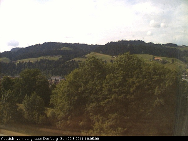 Webcam-Bild: Aussicht vom Dorfberg in Langnau 20110522-100500