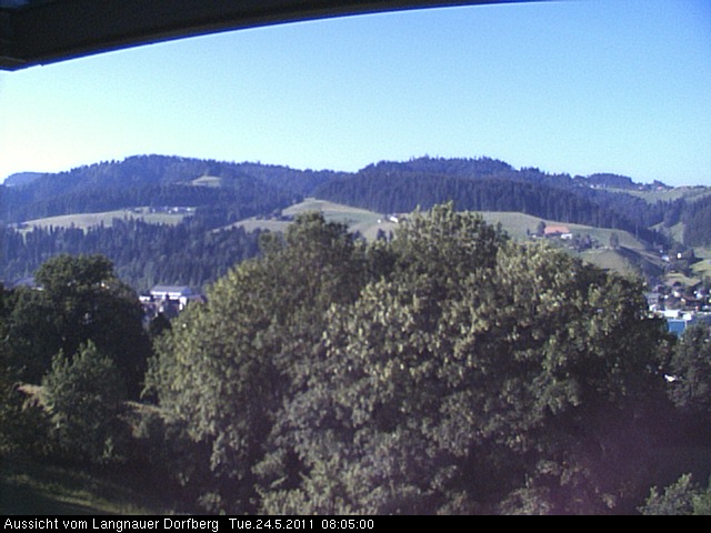 Webcam-Bild: Aussicht vom Dorfberg in Langnau 20110524-080500