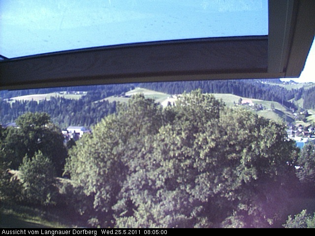 Webcam-Bild: Aussicht vom Dorfberg in Langnau 20110525-080500