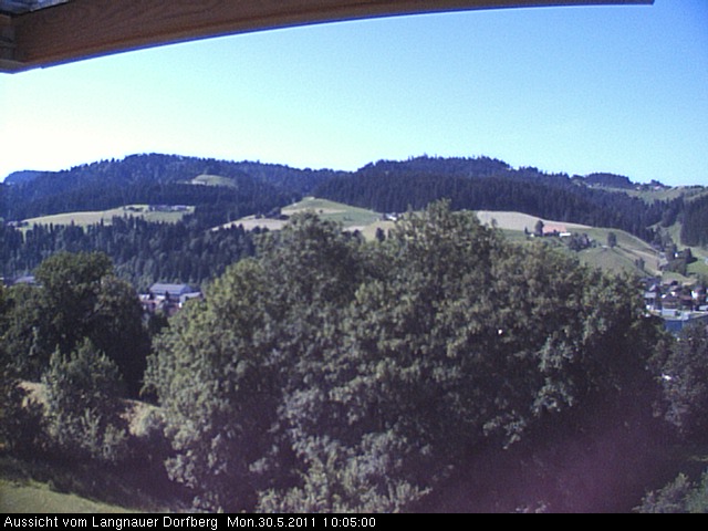 Webcam-Bild: Aussicht vom Dorfberg in Langnau 20110530-100500