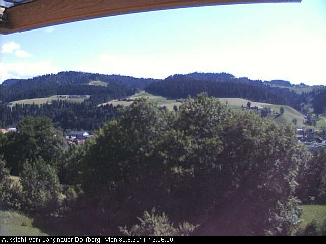 Webcam-Bild: Aussicht vom Dorfberg in Langnau 20110530-160500