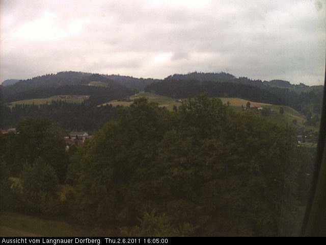 Webcam-Bild: Aussicht vom Dorfberg in Langnau 20110602-160500