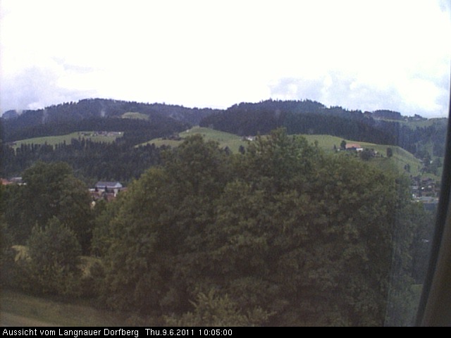 Webcam-Bild: Aussicht vom Dorfberg in Langnau 20110609-100500
