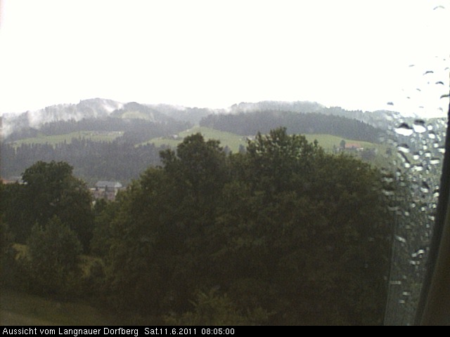 Webcam-Bild: Aussicht vom Dorfberg in Langnau 20110611-080500