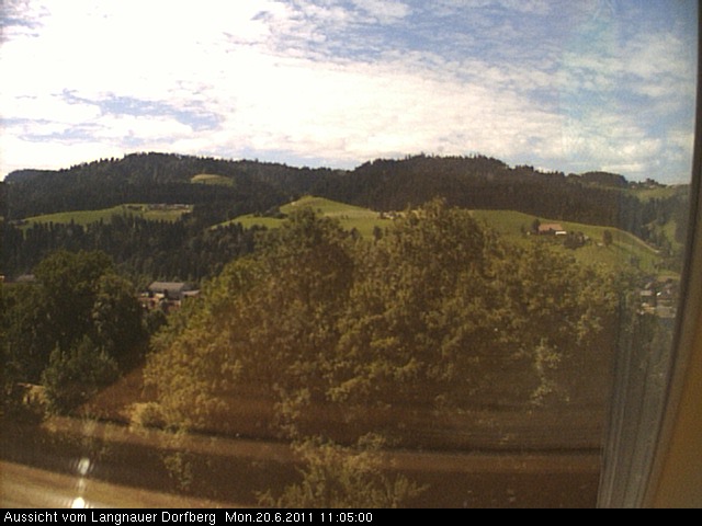 Webcam-Bild: Aussicht vom Dorfberg in Langnau 20110620-110500
