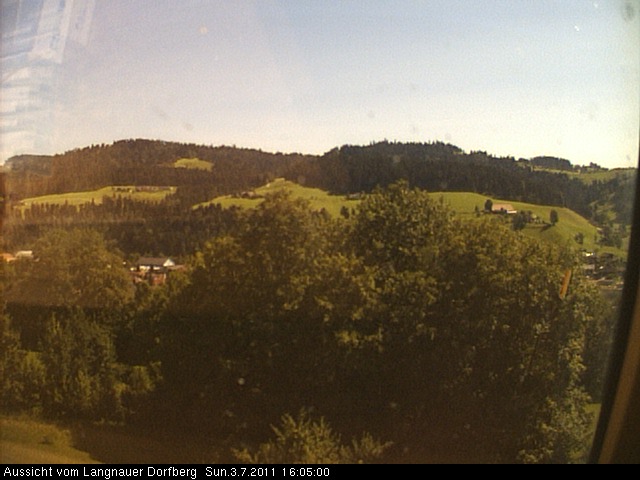 Webcam-Bild: Aussicht vom Dorfberg in Langnau 20110703-160500