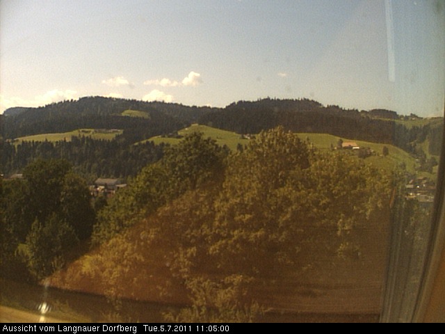 Webcam-Bild: Aussicht vom Dorfberg in Langnau 20110705-110500