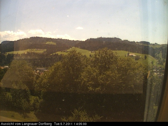 Webcam-Bild: Aussicht vom Dorfberg in Langnau 20110705-140500