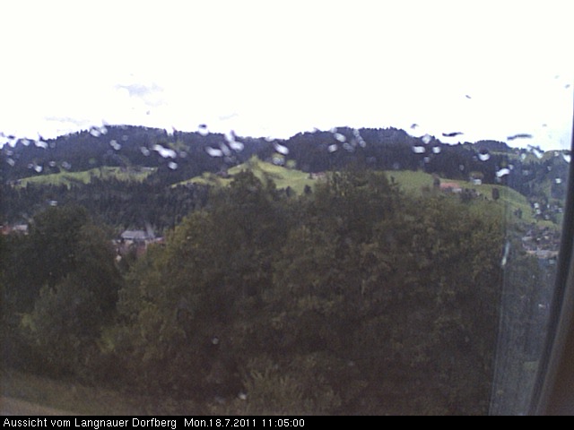 Webcam-Bild: Aussicht vom Dorfberg in Langnau 20110718-110500