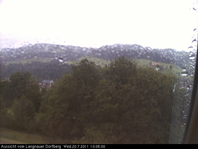 Webcam-Bild: Aussicht vom Dorfberg in Langnau 20110720-100500