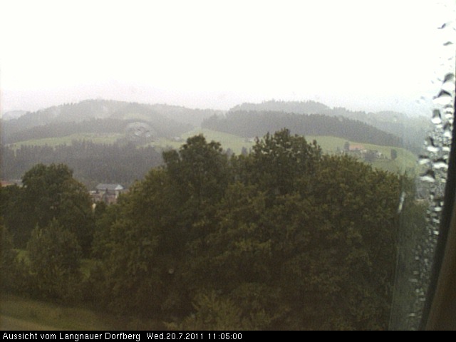 Webcam-Bild: Aussicht vom Dorfberg in Langnau 20110720-110500