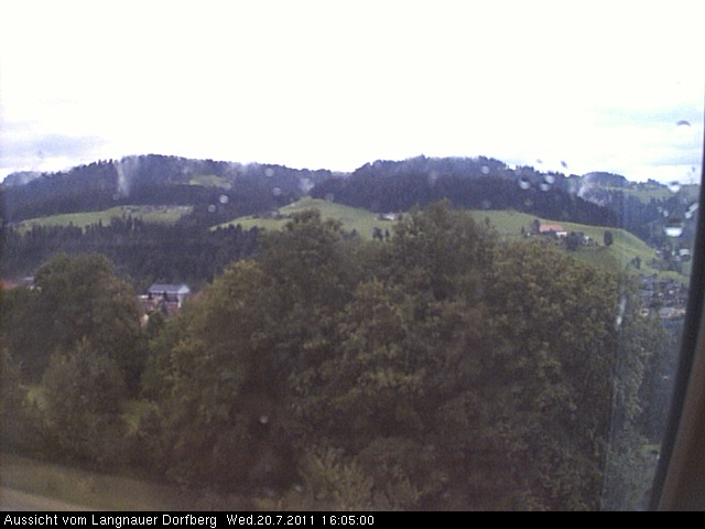 Webcam-Bild: Aussicht vom Dorfberg in Langnau 20110720-160500