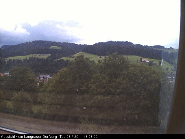 Webcam-Bild: Aussicht vom Dorfberg in Langnau 20110726-150500