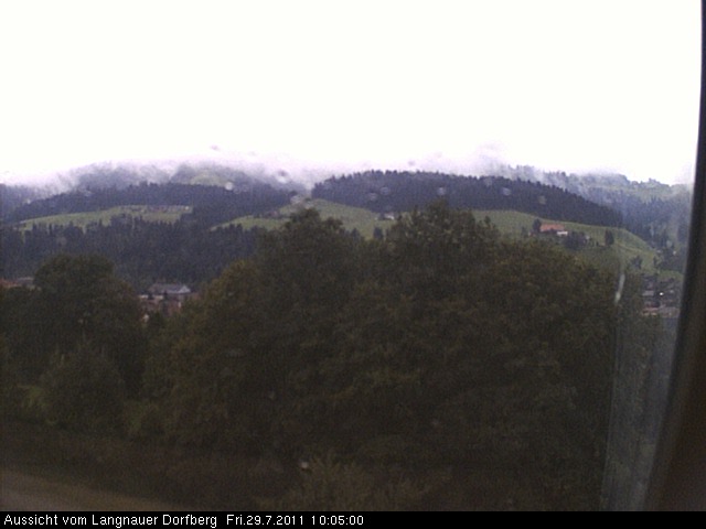 Webcam-Bild: Aussicht vom Dorfberg in Langnau 20110729-100500