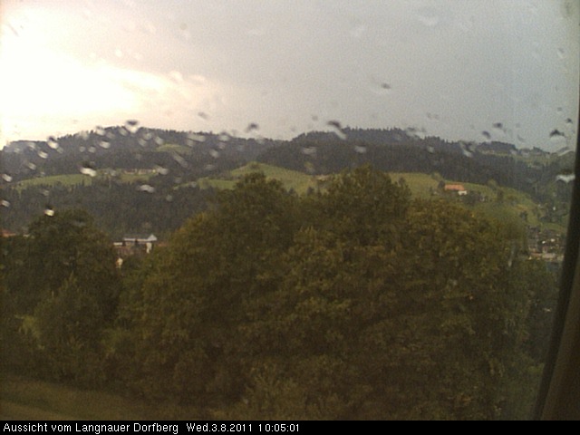 Webcam-Bild: Aussicht vom Dorfberg in Langnau 20110803-100501