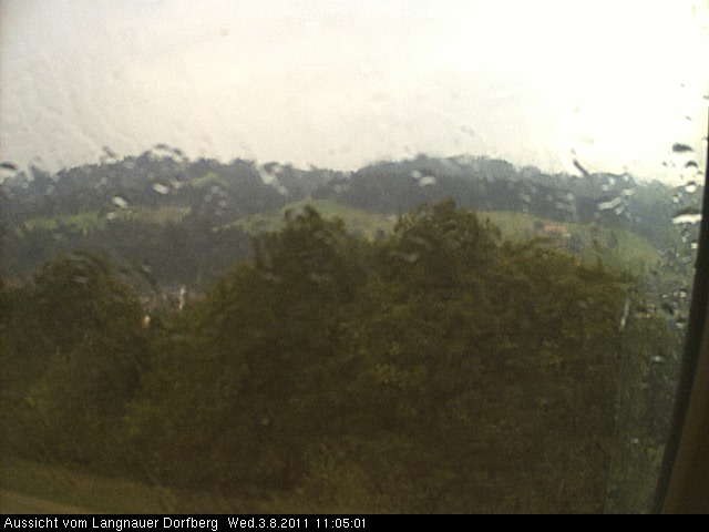Webcam-Bild: Aussicht vom Dorfberg in Langnau 20110803-110501