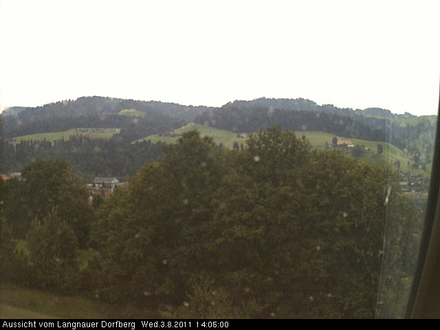 Webcam-Bild: Aussicht vom Dorfberg in Langnau 20110803-140500