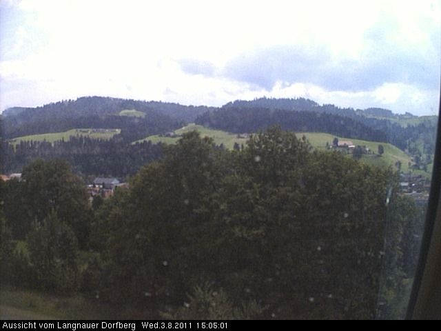 Webcam-Bild: Aussicht vom Dorfberg in Langnau 20110803-150501