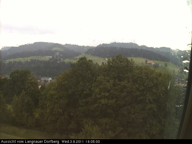 Webcam-Bild: Aussicht vom Dorfberg in Langnau 20110803-160500