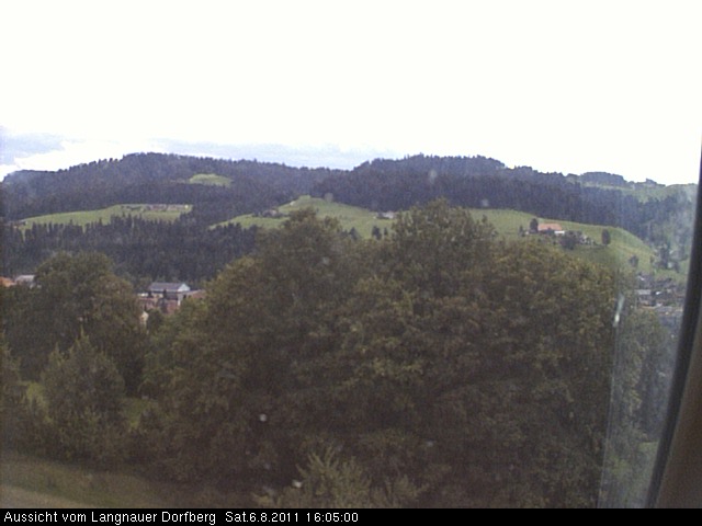Webcam-Bild: Aussicht vom Dorfberg in Langnau 20110806-160500