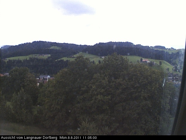 Webcam-Bild: Aussicht vom Dorfberg in Langnau 20110808-110500