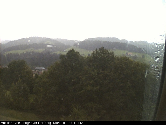 Webcam-Bild: Aussicht vom Dorfberg in Langnau 20110808-120500