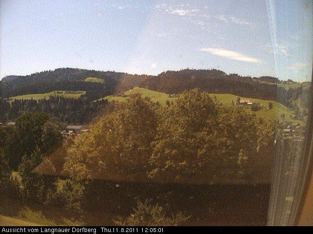 Webcam-Bild: Aussicht vom Dorfberg in Langnau 20110811-120501