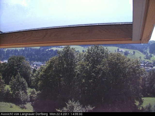 Webcam-Bild: Aussicht vom Dorfberg in Langnau 20110822-140500