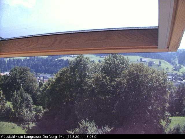 Webcam-Bild: Aussicht vom Dorfberg in Langnau 20110822-150501