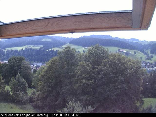 Webcam-Bild: Aussicht vom Dorfberg in Langnau 20110823-140500