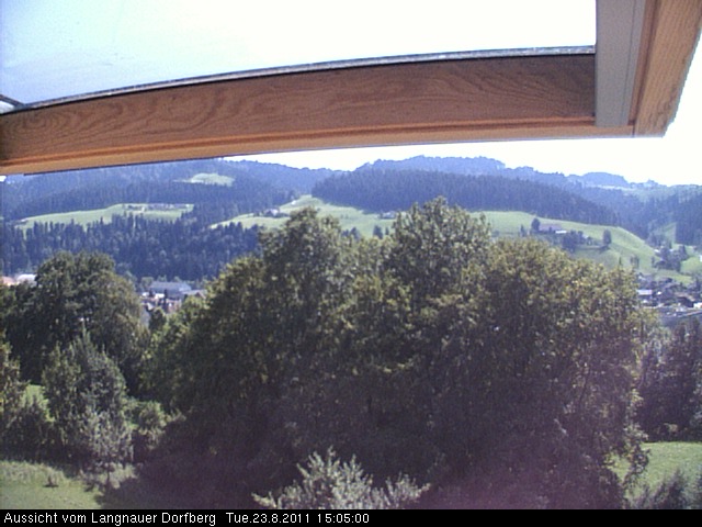 Webcam-Bild: Aussicht vom Dorfberg in Langnau 20110823-150500