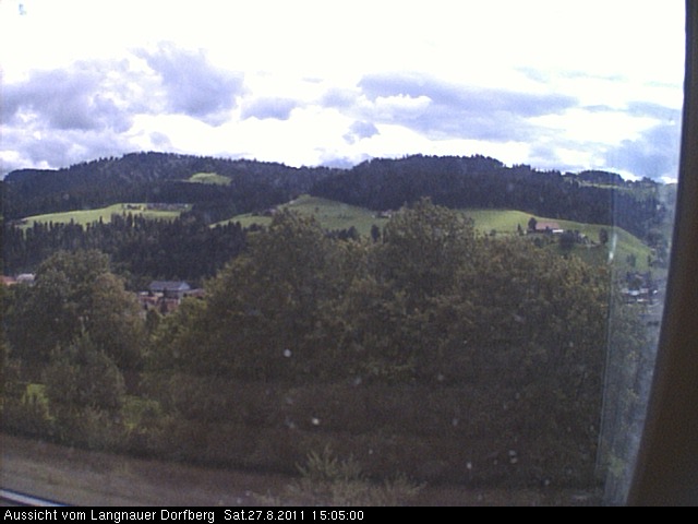 Webcam-Bild: Aussicht vom Dorfberg in Langnau 20110827-150500