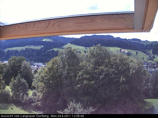 Webcam-Bild: Aussicht vom Dorfberg in Langnau 20110829-120500