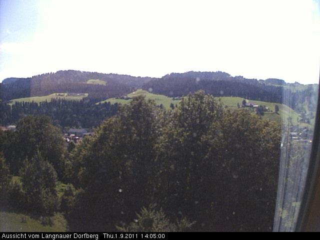 Webcam-Bild: Aussicht vom Dorfberg in Langnau 20110901-140500
