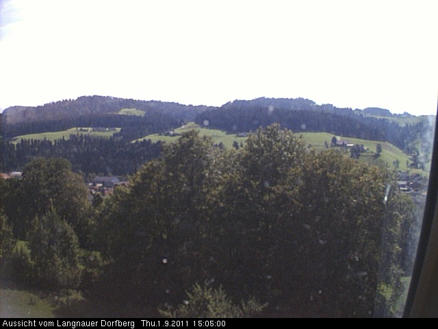 Webcam-Bild: Aussicht vom Dorfberg in Langnau 20110901-150500