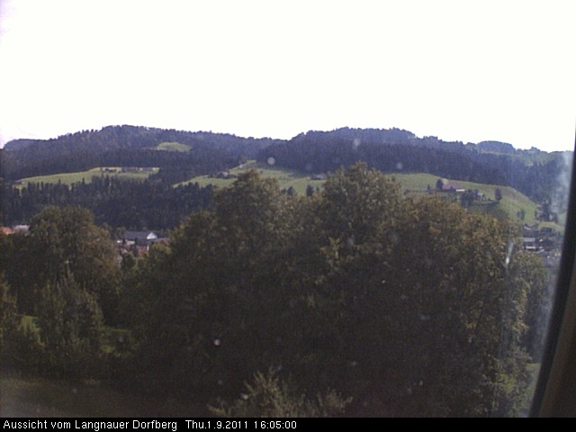 Webcam-Bild: Aussicht vom Dorfberg in Langnau 20110901-160500