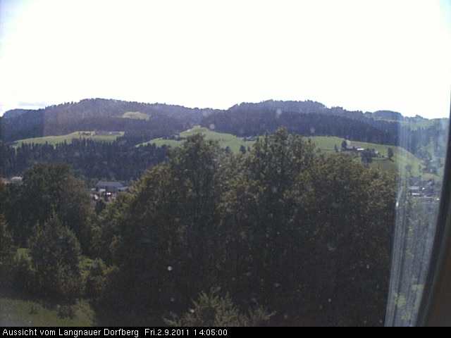 Webcam-Bild: Aussicht vom Dorfberg in Langnau 20110902-140500