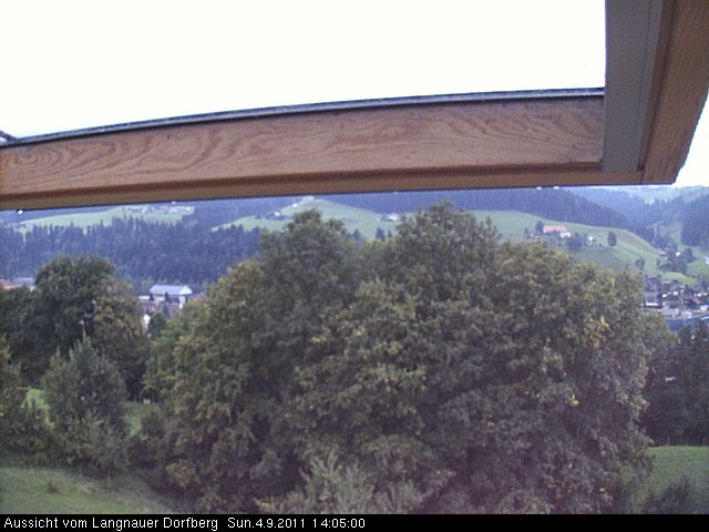 Webcam-Bild: Aussicht vom Dorfberg in Langnau 20110904-140500