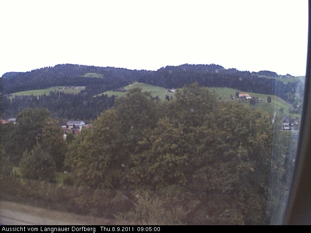 Webcam-Bild: Aussicht vom Dorfberg in Langnau 20110908-090500