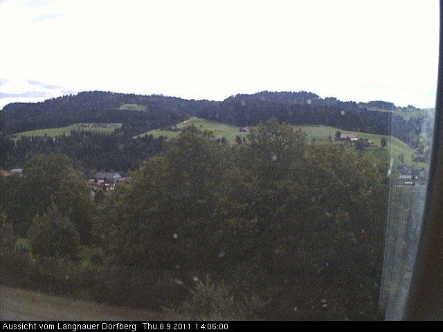 Webcam-Bild: Aussicht vom Dorfberg in Langnau 20110908-140500