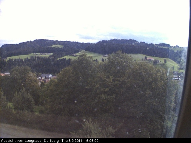 Webcam-Bild: Aussicht vom Dorfberg in Langnau 20110908-160500