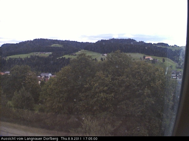 Webcam-Bild: Aussicht vom Dorfberg in Langnau 20110908-170500