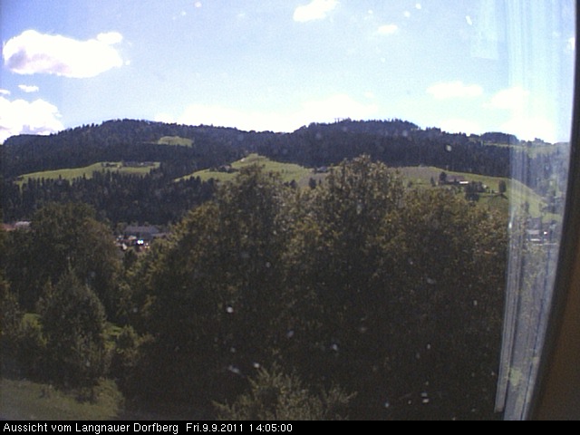 Webcam-Bild: Aussicht vom Dorfberg in Langnau 20110909-140500