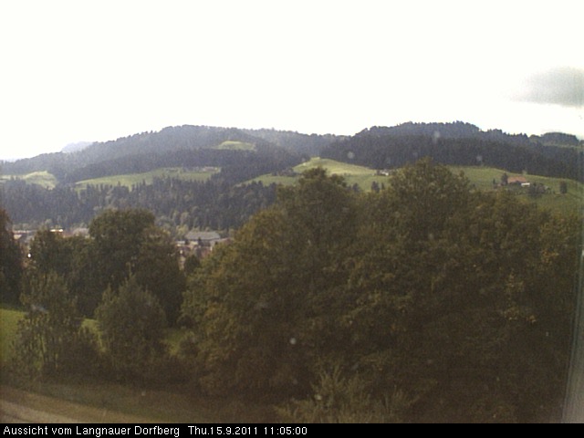 Webcam-Bild: Aussicht vom Dorfberg in Langnau 20110915-110500