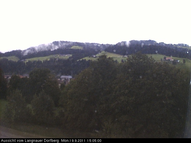 Webcam-Bild: Aussicht vom Dorfberg in Langnau 20110919-150500
