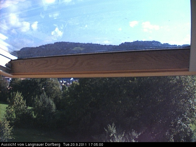 Webcam-Bild: Aussicht vom Dorfberg in Langnau 20110920-170500