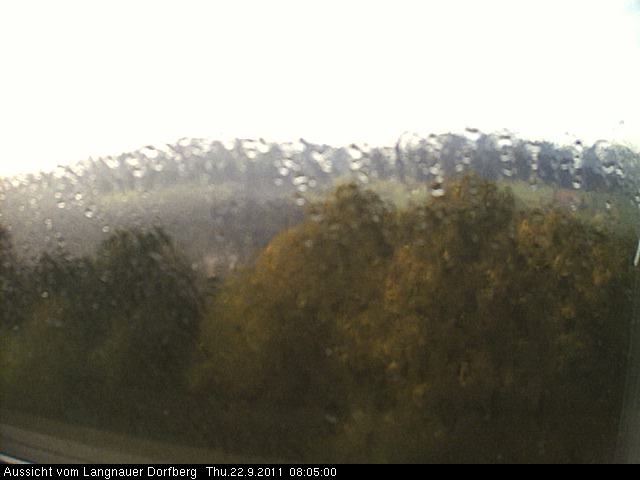 Webcam-Bild: Aussicht vom Dorfberg in Langnau 20110922-080500