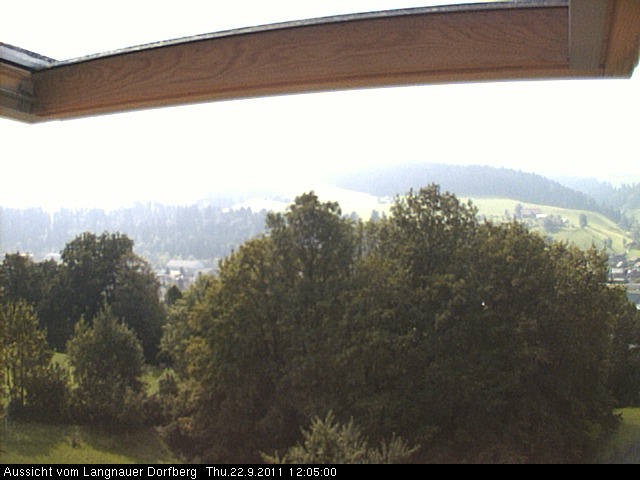 Webcam-Bild: Aussicht vom Dorfberg in Langnau 20110922-120500
