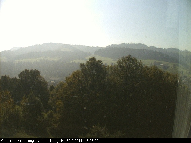 Webcam-Bild: Aussicht vom Dorfberg in Langnau 20110930-120500